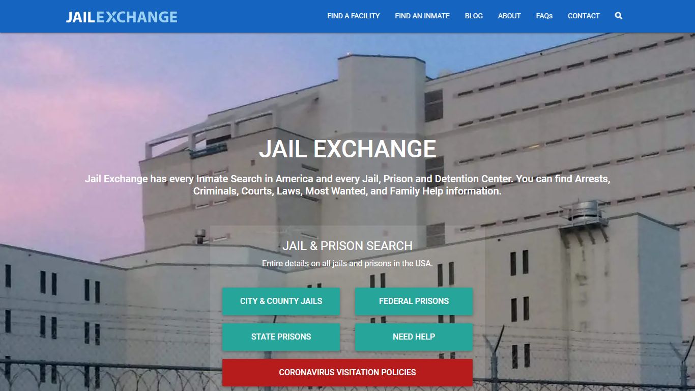 North Carolina Department of Corrections Inmate Search, NC - Jail Exchange